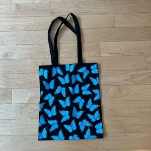 Butterfly tote bag